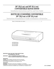 Whirlpool GZ5736XR Série Instructions D'installation Et Guide D'utilisation Et D'entretien
