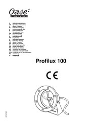 Oase Profilux 100 Notice D'emploi