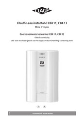 clage CBX11 Mode D'emploi