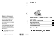 Sony Handycam DCR-SX60E Mode D'emploi