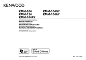 Kenwood KMM-124 Mode D'emploi