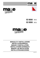 Mase Marine IS 9000 Manuel D'installation