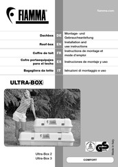Fiamma Ultra-Box 2 Instructions De Montage Et Mode D'emploi