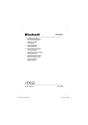 EINHELL 22.702.71 Instructions D'origine