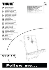 Thule 973-14 Instructions De Montage