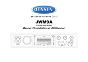 Jensen JWM9A Manuel D'installation Et D'utilisation