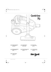 Dirt Devil Centrino X3 Mode D'emploi