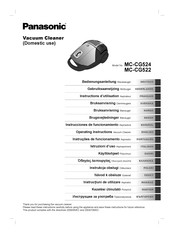 Panasonic MC-CG524 Instructions D'utilisation