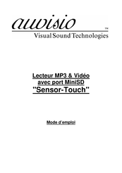 auvisio Sensor-Touch Mode D'emploi