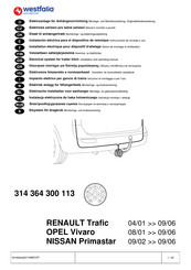 Westfalia Automotive 343 076 300 113 Notice De Montage Et D'utilisation