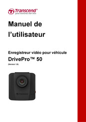 Transcend DrivePro 50 Manuel De L'utilisateur