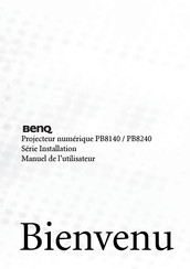 BenQ PB8140 Manuel De L'utilisateur