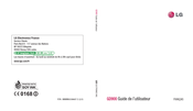 LG GD900 Guide De L'utilisateur