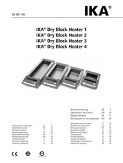 IKA Dry Block Heater 1 Mode D'emploi