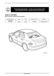 Saab 32 000 556 Instructions De Montage