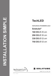 Solatube 750 DS Instructions D'installation