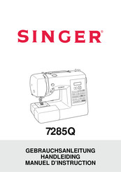 Singer 7285Q Manuel D'instruction