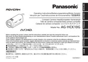 Panasonic POVCAM AG-HCK10G Mode D'emploi
