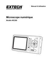 Extech Instruments MC200 Manuel D'utilisation