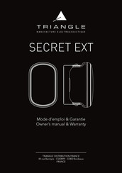 Triangle SECRET EXT Mode D'emploi