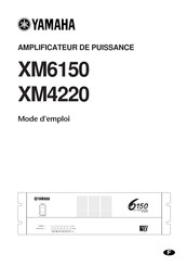 Yamaha XM4220 Mode D'emploi