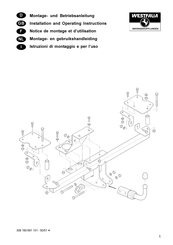 Westfalia 306 160 Notice De Montage Et D'utilisation