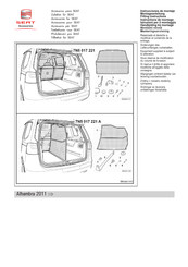 Seat 7N5 017 221 Instructions De Montage