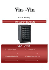 Vin sur Vin VSV27 Notice D'utilisation