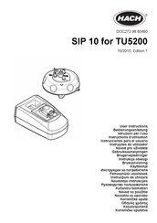 Hach SIP 10 Instructions D'utilisation