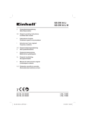 EINHELL 34.130.60 Instructions D'origine