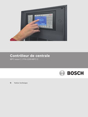 Bosch MPC C Série Notice Technique