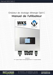 WKS Opti-C 3000 Manuel De L'utilisateur