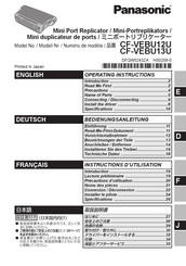 Panasonic CF-VEBU13U Instructions D'utilisation