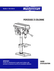 Mastercraft 055-5530-8 Guide D'utilisation