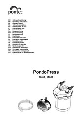 Pontec PondoPress 15000 Notice D'emploi