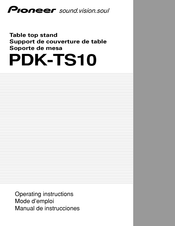 Pioneer PDK-TS10 Mode D'emploi