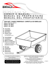 Brinly HDC-10 BH Manuel Du Propriétaire