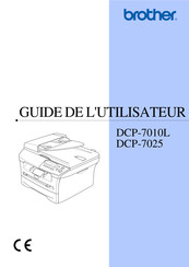 Brother DCP-7010L Guide De L'utilisateur