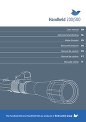 Bird Control Group Handheld 200 Mode D'emploi