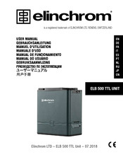 Elinchrom ELB 500 TTL Manuel D'utilisation