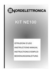 Nordelettronica NE100 Instructions D'emploi