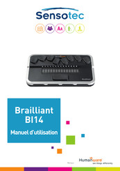 Sensotec Humanware Brailliant BI14 Manuel D'utilisation