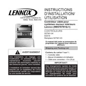 Lennox M0STAT61Q-1 Instructions D'installation Et D'utilisation