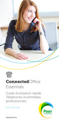 Post ConnectedOffice Essentials POLY VVX 501 Guide D'utilisation Rapide