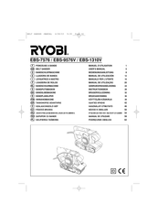 Ryobi EBS-7576 Manuel D'utilisation