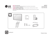 LG 32LT340CBUB Guide De Configuration Rapide