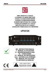 BST UPX4120 Manuel D'utilisation