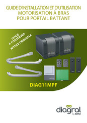 FAAC Diagral DIAG11MPF Guide D'installation Et D'utilisation
