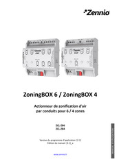 Zennio ZCL-ZB6 Mode D'emploi