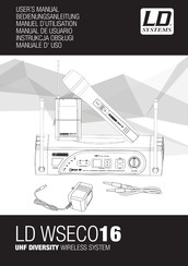 LD Systems LD WSECO16 Manuel D'utilisation